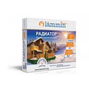 Биметаллический радиатор Lammin PREMIUM BM-500