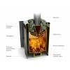 Печь банная Термофор (TMF) Компакт 2013 Inox Витра антрацит