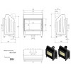 Каминная топка Zibi 12 кВт