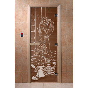 Двери DoorWood с рисунком «Дженифер» (бронза)