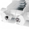STOUT Bravo 500 10 секции радиатор алюминиевый нижнее правое подключение (белый RAL 9010)