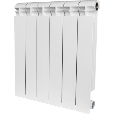 ALPHA 500 10 секций радиатор биметаллический боковое подключение (белый RAL 9016)