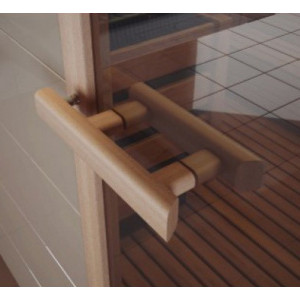 Стеклянная дверь для бани и сауны EcoDoors 700x1900