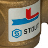STOUT SVM-0050 Термостатический смесительный клапан G 1)41/2M-G 1)41/2F-G 1)4M 60°С