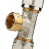 STOUT Тройник-переходник с наружной резьбой 1/2"х16 для металлопластиковых труб винтовой