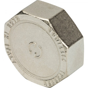 STOUT Заглушка ВР никелированная 1"1/2