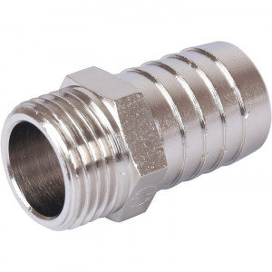 STOUT Штуцер НР никелированный 1/2"x20