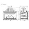 Каминная топка Kawmet W15 Standart 18 кВт