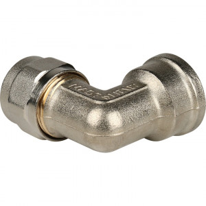 STOUT Угольник-переходник с внутренней резьбой 1/2"х16 для металлопластиковых труб винтовой