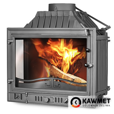 Каминная топка Kawmet W3 L с дополнительным левым стеклом